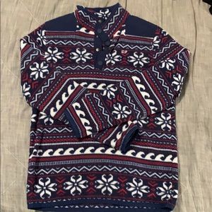 Boy’s Vineyard Vines Fairisle 1/4 Pullover